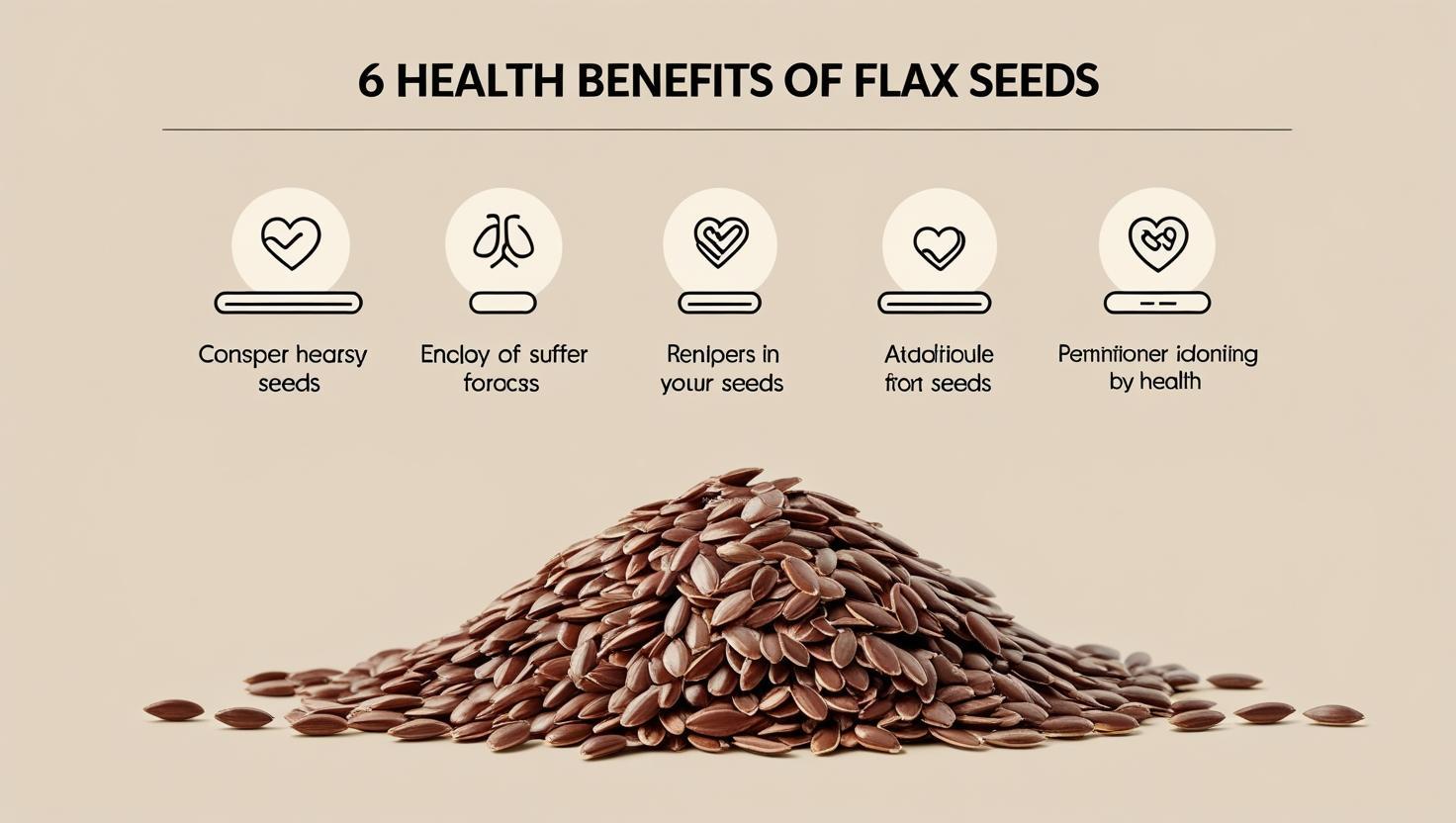What happens when we eat flax seeds?