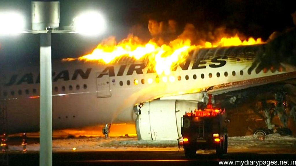 plane-fire-latest-hundreds-evacuated-from-plane-footage-shows-explosion-as-it-taxies